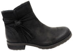 Blake Womens Comfortable Leather Suede Ankle Boots