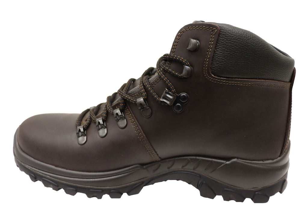 Womens Classic Mid Hiking Waterproof Boots Made In Italy