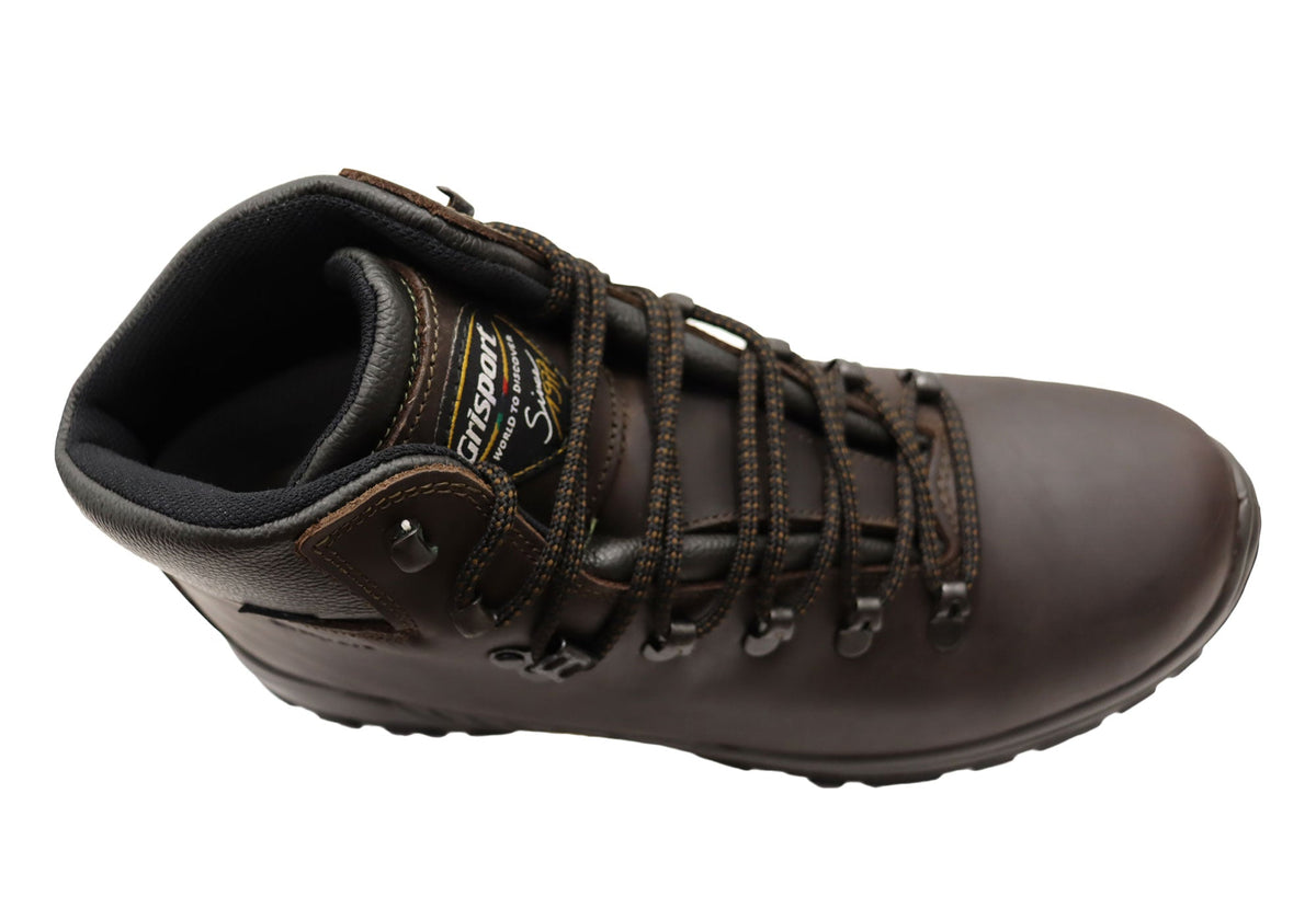 Womens Classic Mid Hiking Waterproof Boots Made In Italy