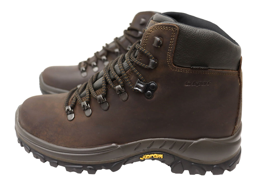 Womens Classic Mid Hiking Waterproof Boots Made In Italy