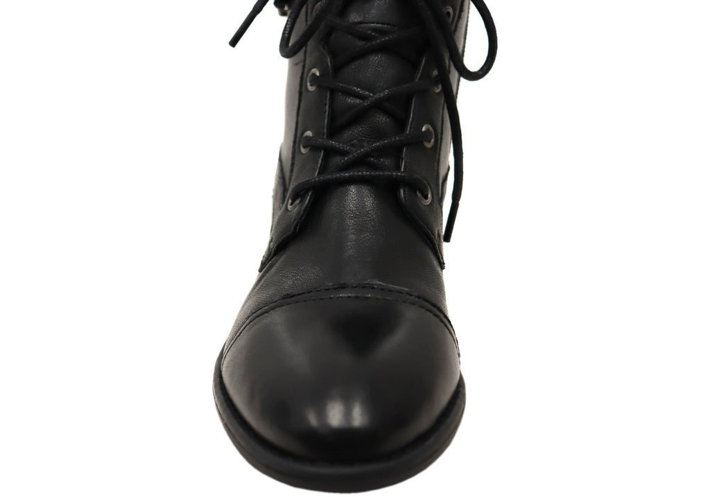 Cordelia Womens Comfortable Leather Ankle Boots