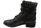 Cordelia Womens Comfortable Leather Ankle Boots