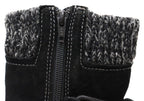 Salem Womens Wide Fit Comfort Leather Suede Mid Calf Boots
