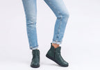 Compass Womens Comfortable Leather European Ankle Boots