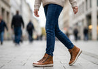 D0772 Womens Comfortable Leather Ankle Boots