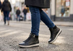 D0772 Womens Comfortable Leather Ankle Boots