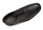 Allander Mens Leather Lighweight Comfortable Wide Fit Shoes