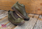 EG1570 Womens Flat Leather European Ankle Boots