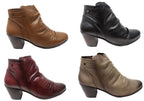 Brooke Womens Comfortable Leather Ankle Boots Made In Brazil
