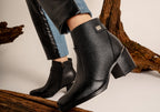 Mercury Womens Comfortable Brazilian Leather Ankle Boots