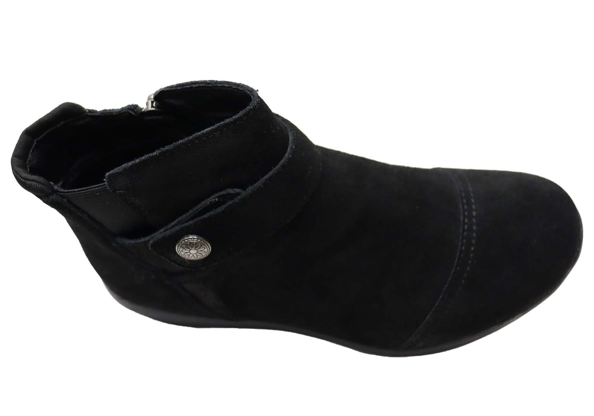 Womens Arya Fall Days Comfortable Ankle Boots