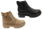 Glayde Womens Brazilian Leather Platform Ankle Boots