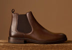 Winner Mens Comfortable Leather Chelsea Boots