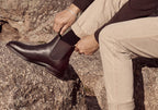 Rancher Mens Comfortable Leather EEE Wide Fit Chelsea Boots