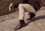 Rancher Mens Comfortable Leather EEE Wide Fit Chelsea Boots