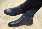 Zeda Womens Leather Comfortable Ankle Boots